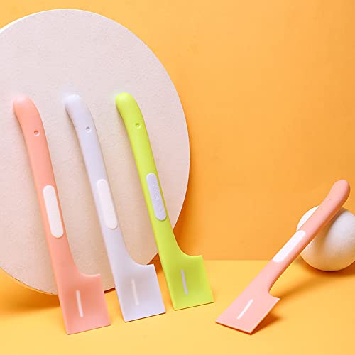 4 PACK Pet Food Can Supplies Mixing Spoons Canned Scoop for Cat Dog Feeding and Wet Storage (Pink + Gray)|B0BTSXFNZH