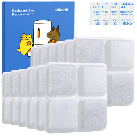 12-Pack 2025 NEW Pet Food Desiccant Bag,