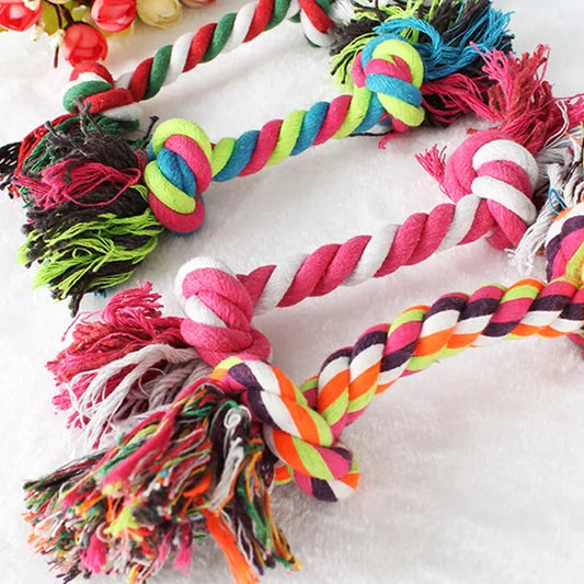 Dog Toy Pet Molar Bite-resistant Cotton Rope Knot