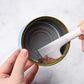 4 PACK Pet Food Can Supplies Mixing Spoons Canned Scoop for Cat Dog Feeding and Wet Storage (Pink + Gray)|B0BTSXFNZH