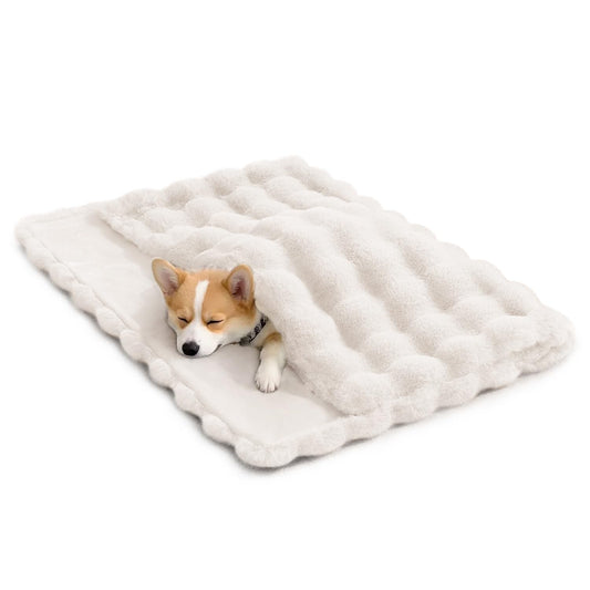 Dog Blanket Ultra Soft Fuzzy Faux Fur Cat