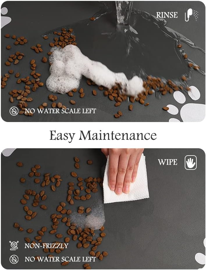 Pet Feeding Mat-Absorbent Dog Mat