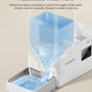 Rojeco 36Cups/8.5L Pet Automatic Cat Feeder and Gravity Water Dispenser