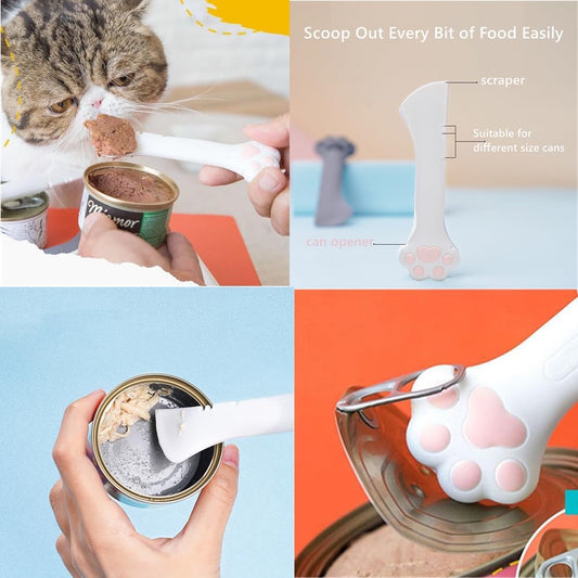 Small Spoon, CUITIBI Cat Wet Food Spoon,