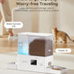 Rojeco 36Cups/8.5L Pet Automatic Cat Feeder and Gravity Water Dispenser