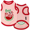 Parisian Pet Dog Tshirt - Embroidered “Barking Diva“ Girl Dog Clothes - Breathable and Lightweight Pet Vest - Sleeveless Pink Tee Shirts - Machine Washable Shirt for Medium Dogs - M