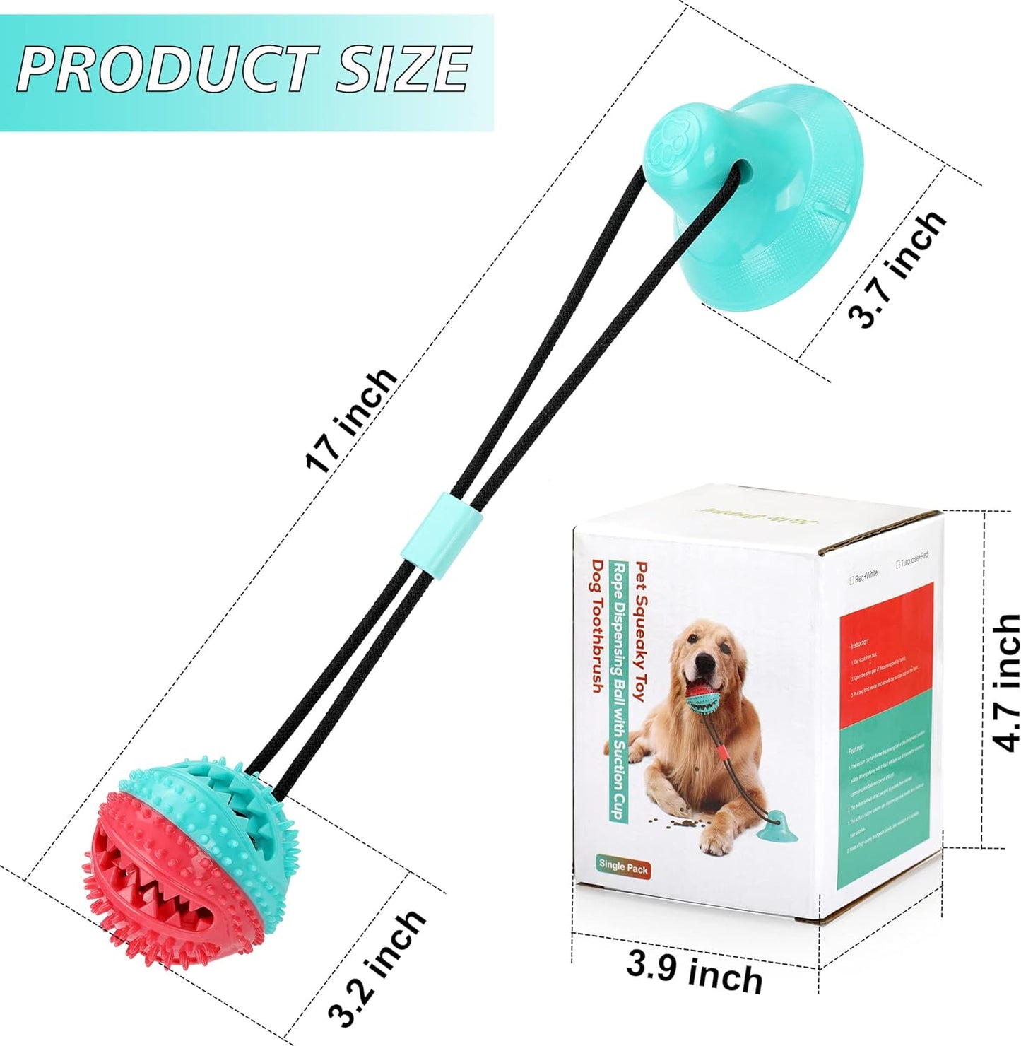 Interactive Dog Toys Tug of War