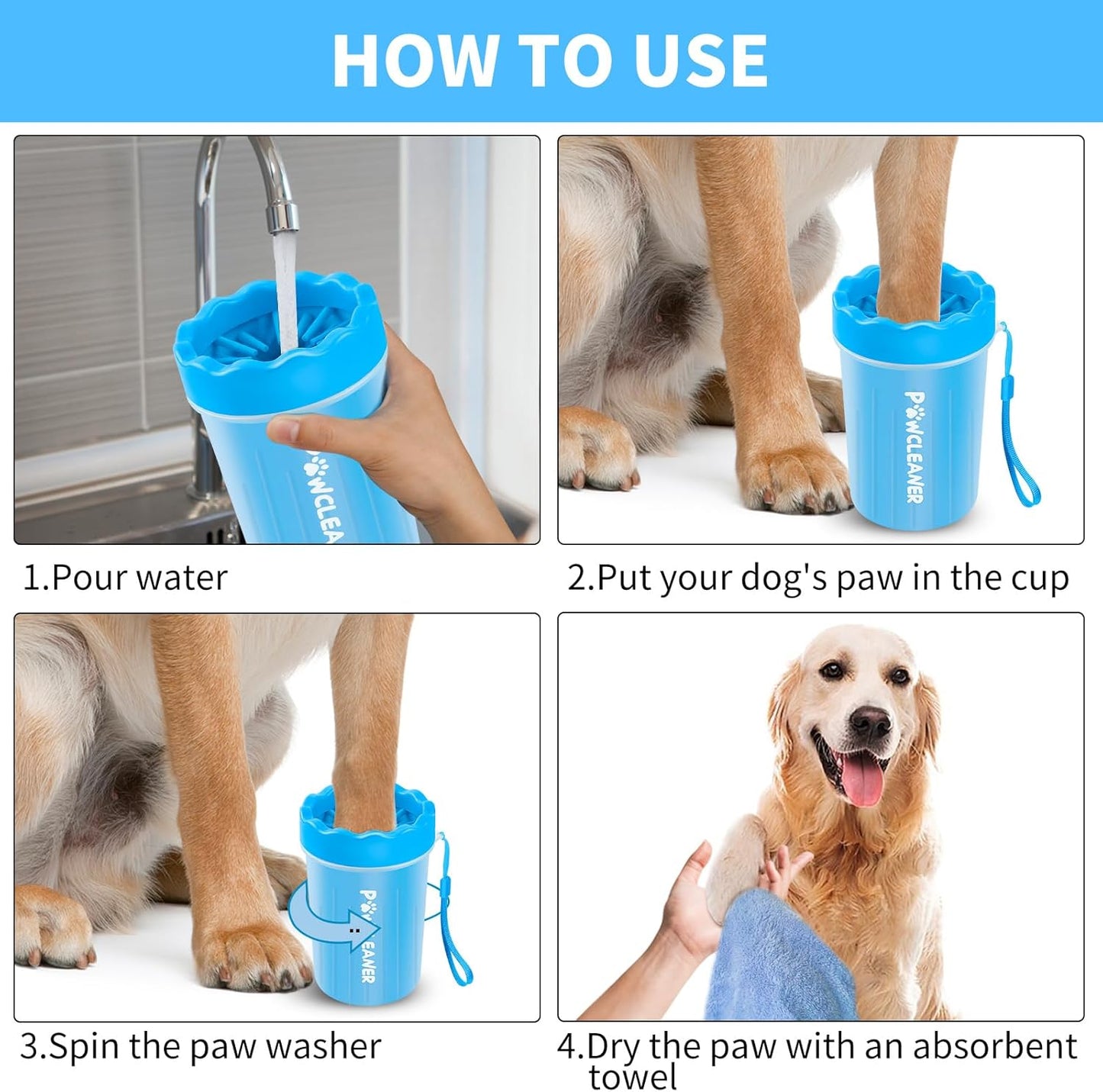 Dog Paw Cleaner, Dog Paw Washer