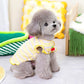 2 Pack Striped Dog T Shirt Cute Cherry Girl Dog Clothes for Small Dogs Cats Breathable Soft Cotton Pet Puppy Sleeveless Vest Spring Summer Doggy Outfits（Pink+Yellow,Small）
