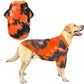 Dog Cotton Colorful Pink Orange T-Shirts Soft and Stretchy Dog Shirt Pajamas Pets Clothes for Large Dogs(XL PinkOrange)