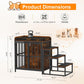 Snughome Dog Crate Furniture with Stairs