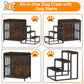 Snughome Dog Crate Furniture with Stairs