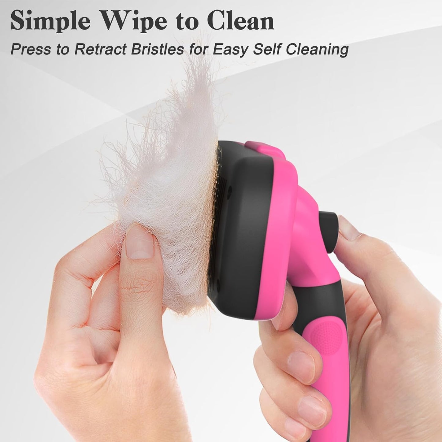 Swihauk Self Cleaning Slicker Brush for Dogs & Cats