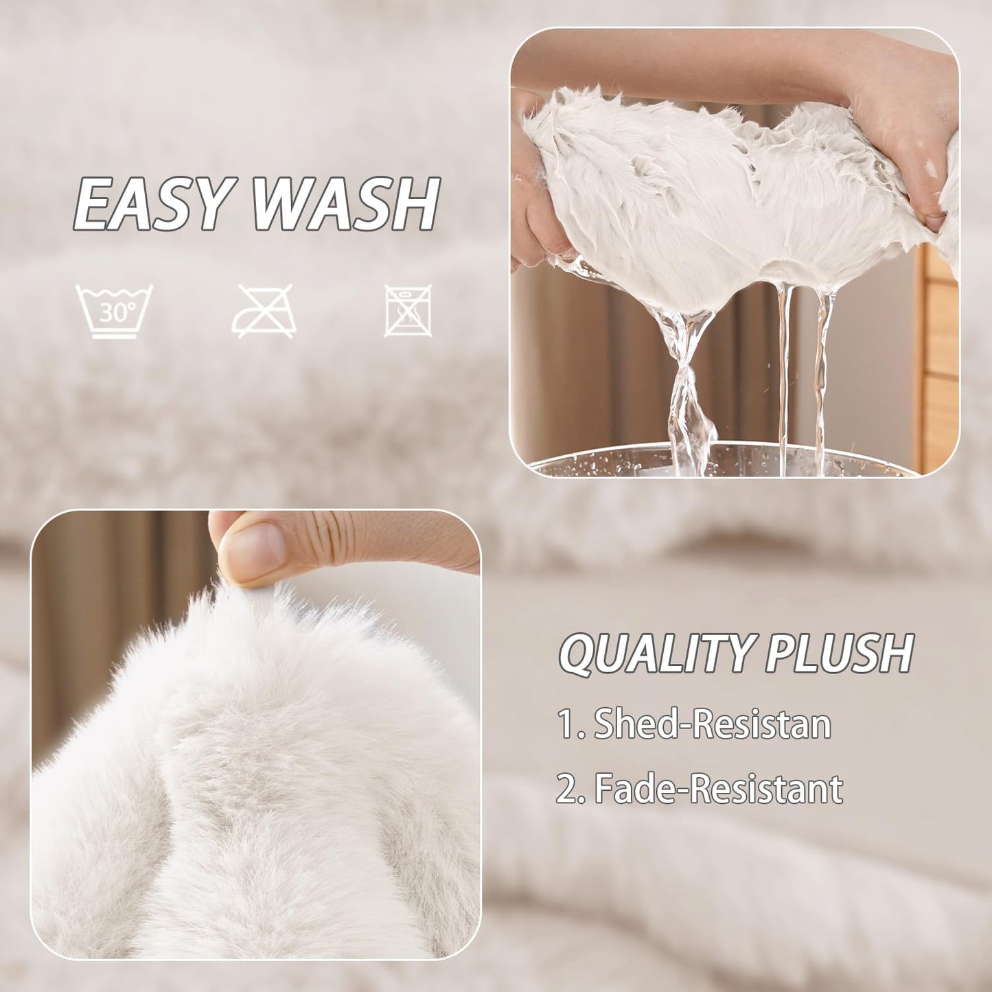 Dog Blanket Ultra Soft Fuzzy Faux Fur Cat
