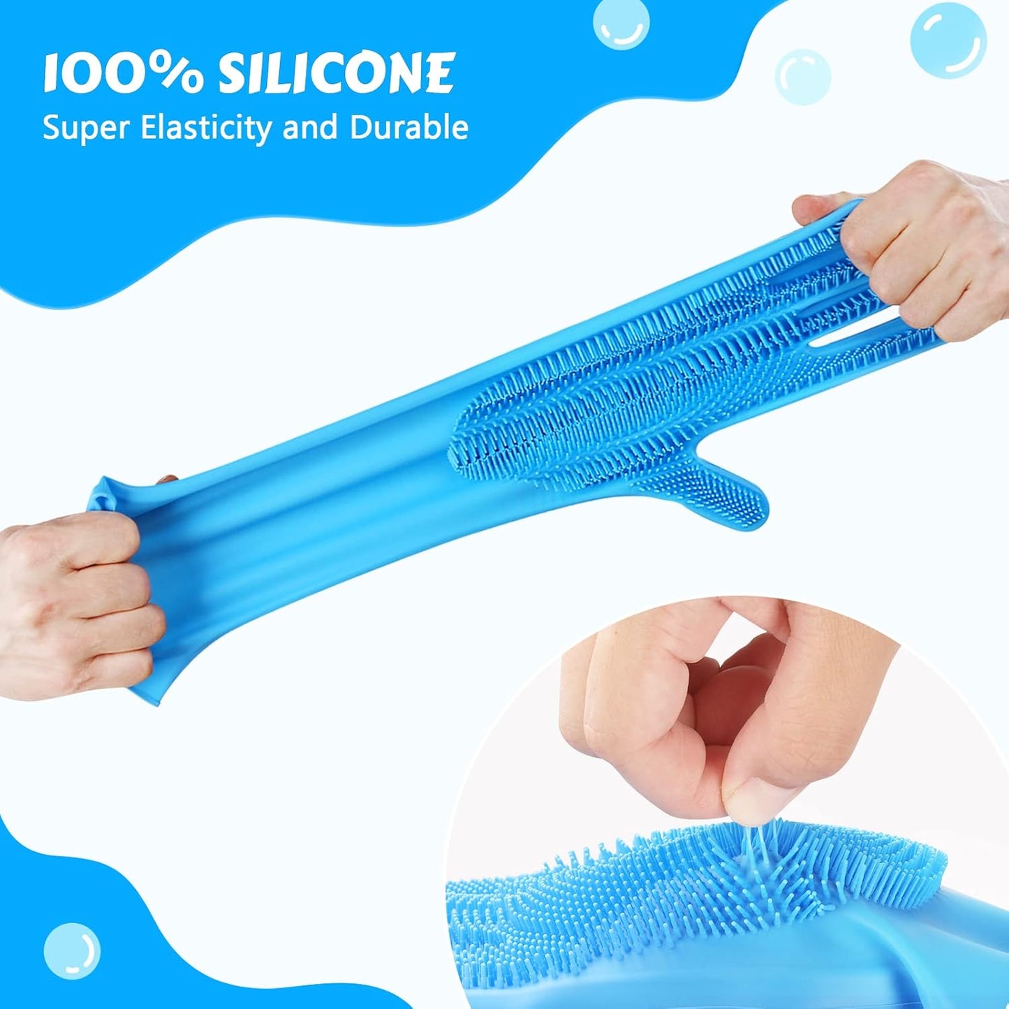 Pecute Pet Grooming Gloves