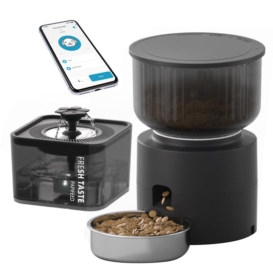 3L Automatic Cat Feeder & 3L Water Dispenser