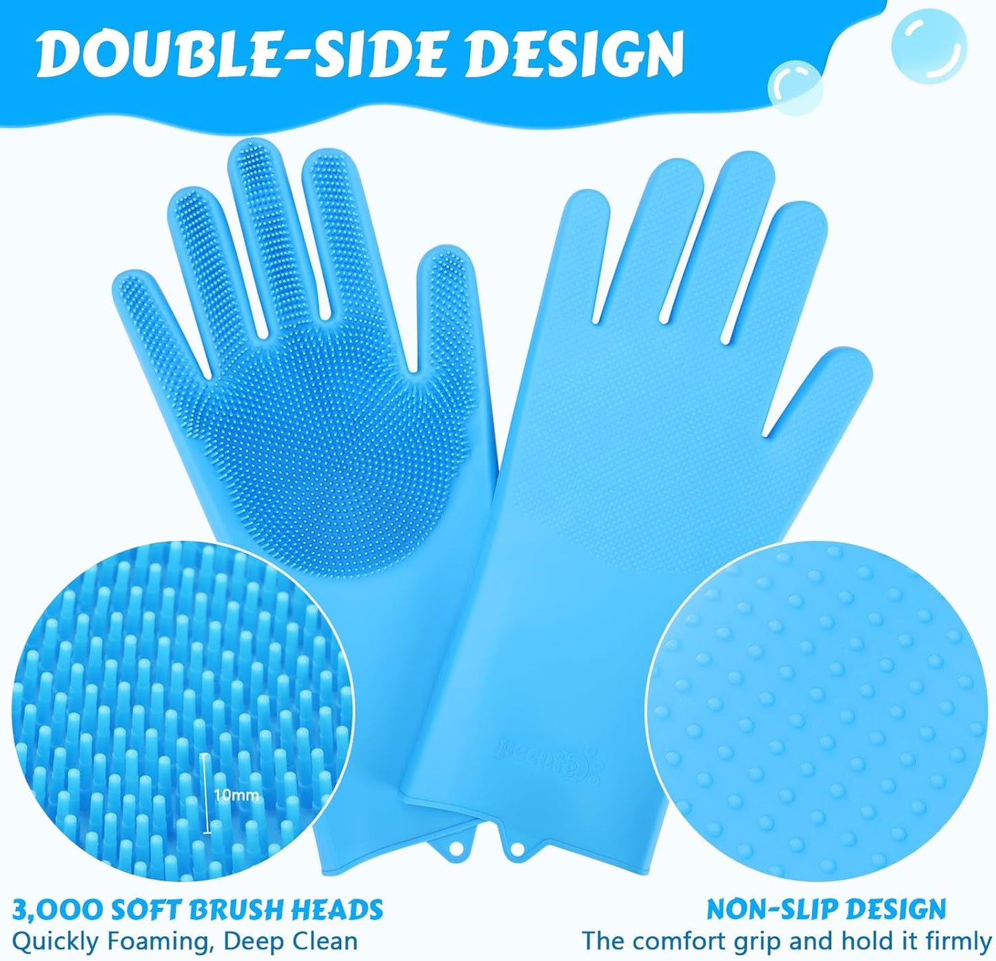Pecute Pet Grooming Gloves
