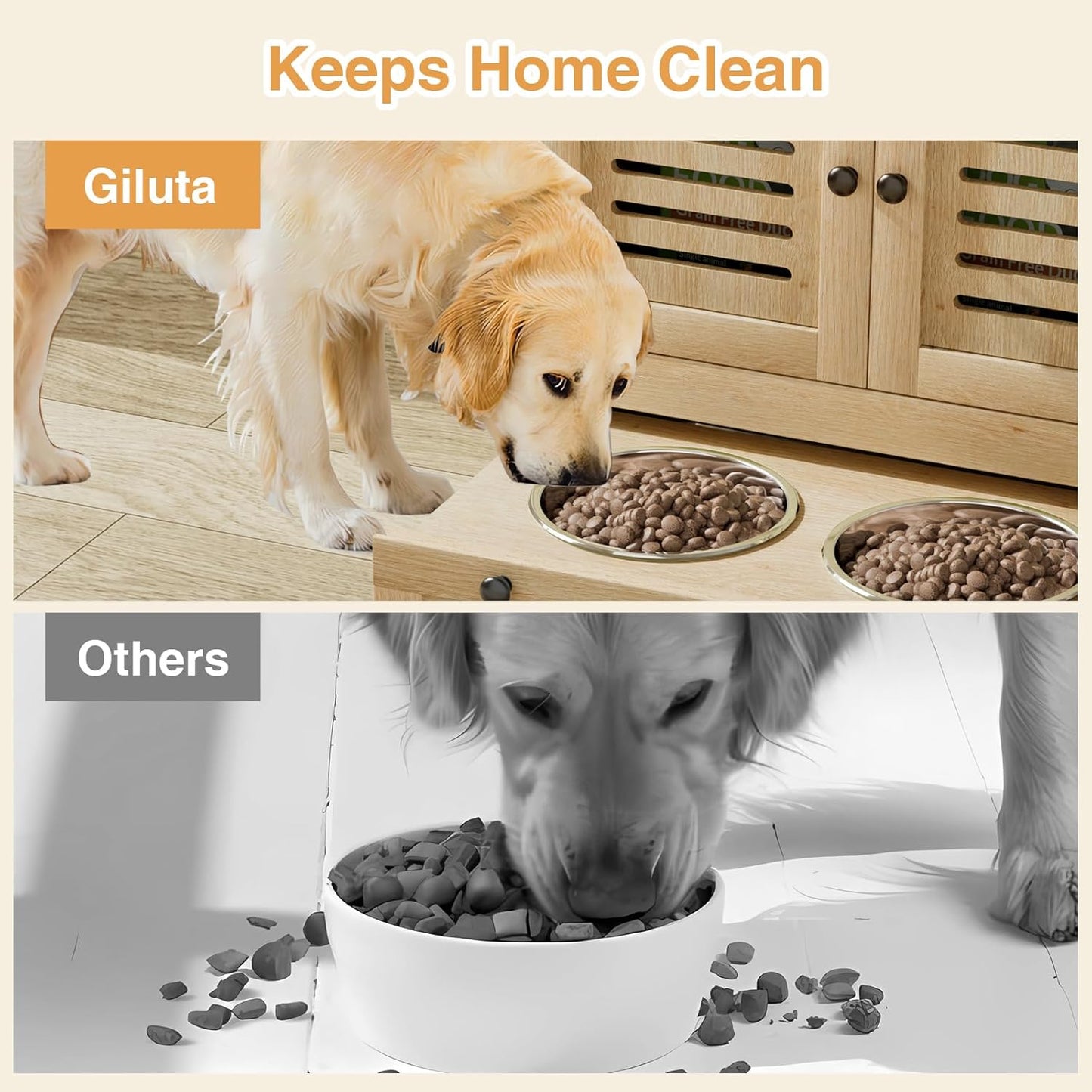 Giluta Dog Feeding Station