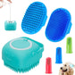 Comotech 3PCS Dog Bath Brush