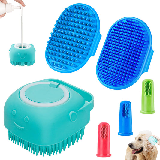 Comotech 3PCS Dog Bath Brush