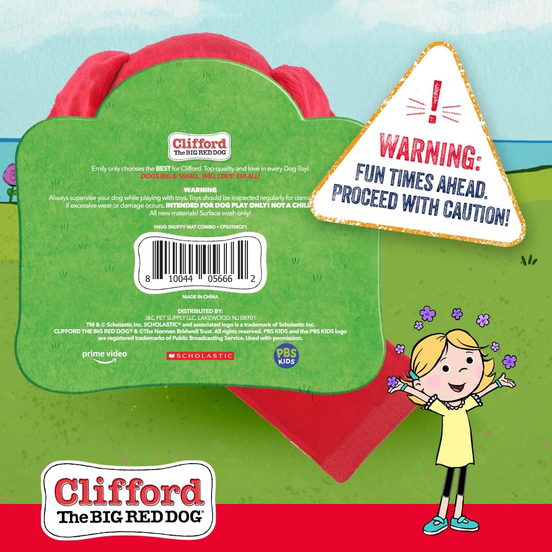 Clifford® Snug Snuffy Treat Mat Combo