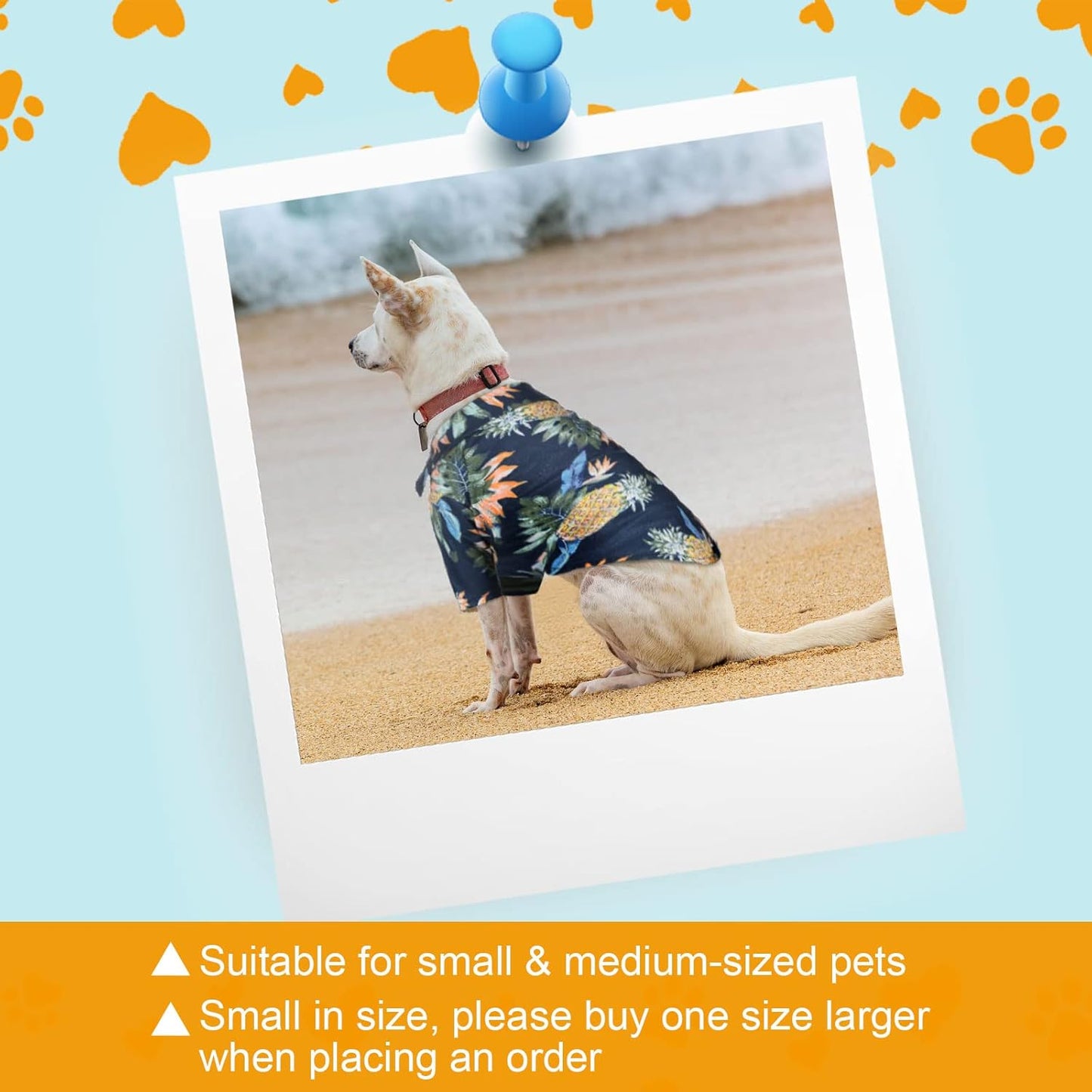 Weewooday 4 Pieces Pet Summer T-Shirts Hawaii Style Floral Pet Dog Shirt Breathable Cool Clothes Beach Seaside Puppy Sweatshirt for Small Puppy(Floral Style,Small)