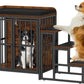 Snughome Dog Crate Furniture with Stairs