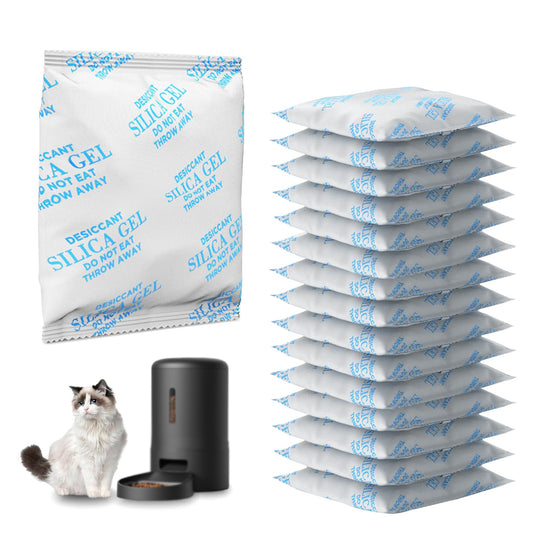 16 Pack Pet Food Desiccant Bag Compatible with PETLIBRO/PETKIT Automatic Cat Feeder,