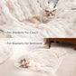 Dog Blanket Ultra Soft Fuzzy Faux Fur Cat