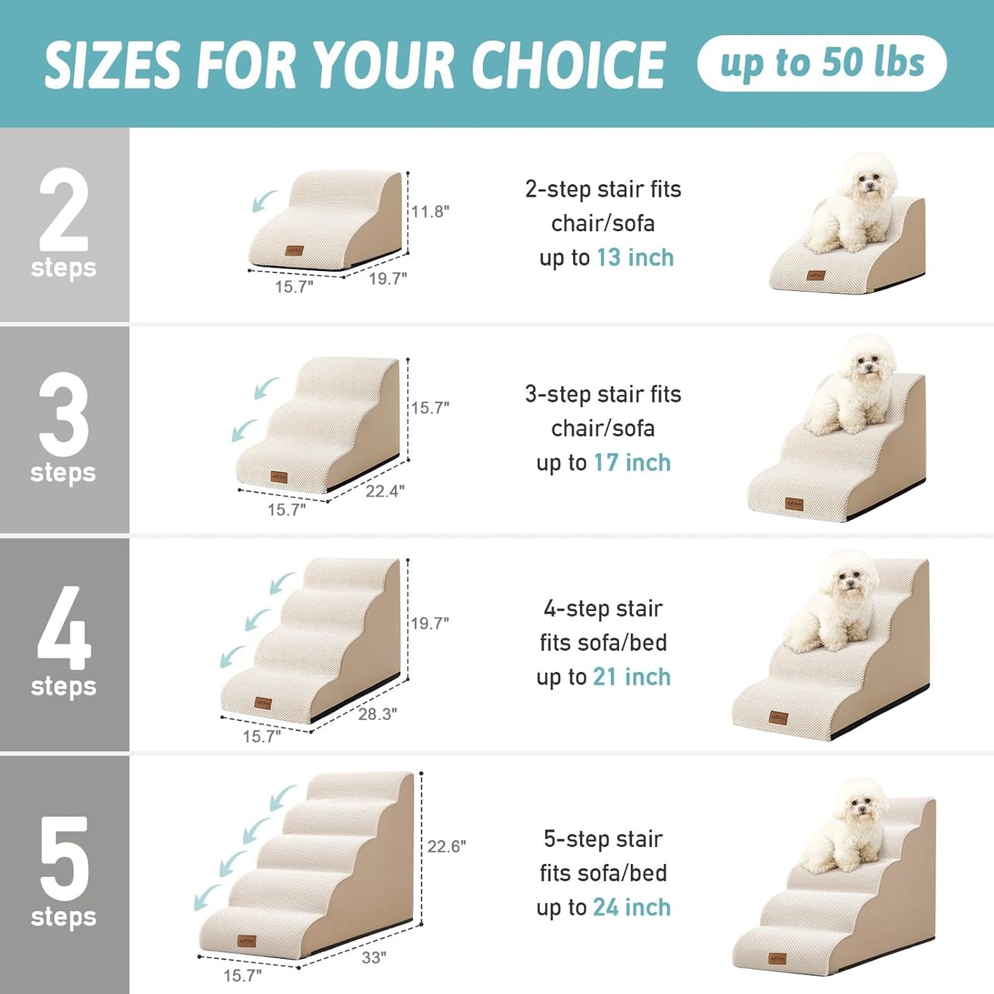Dog Stairs for Small Dogs