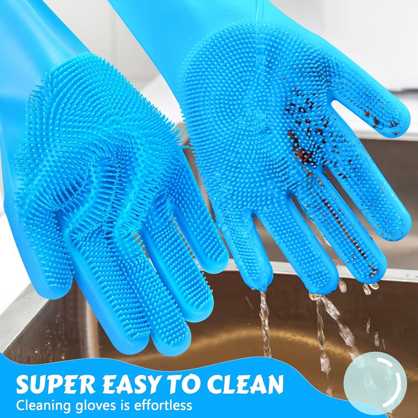 Pecute Pet Grooming Gloves