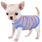 Elevate Your Pet's Comfort and Fashion: Premium 100% Cotton Rib Dog Shirt Vest for Small Breeds Like Chihuahuas, Yorkies, and Puppies .Year-Round Style with Tank-Style Puppy Attire Pink X-Small