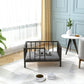 Dog Bed with Rails - Elevated Pet Metal Bed