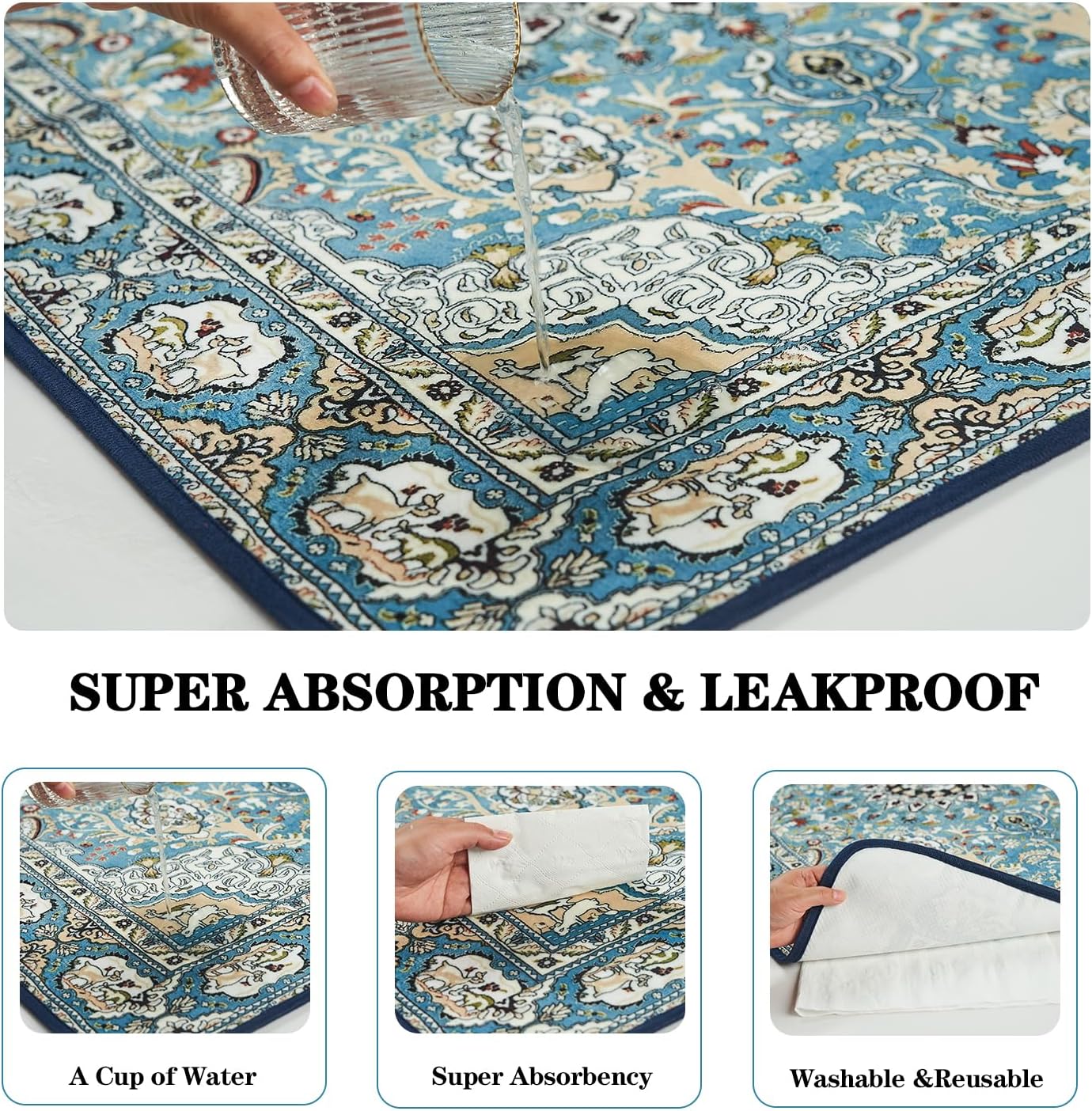 Qeils Washable Pee Pads for Dogs