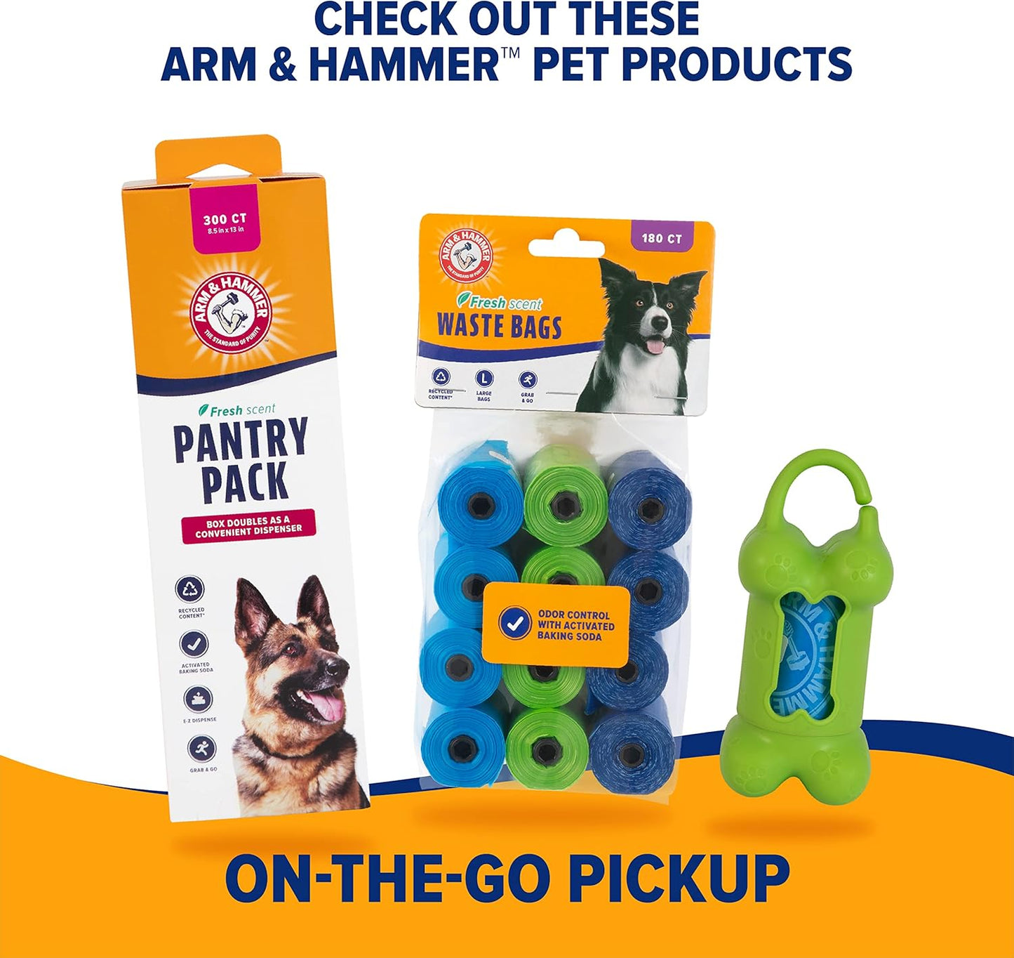 Arm & Hammer Dog Pooper Scooper Swivel Bin & Rake