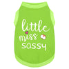 Paiaite Dog Clothes Fashionable Sleeveless Pet Vest: 'Little Miss Sassy' Printed Cotton Dog Shirt, Ideal for Small, Medium, and Large Breeds, Ensuring Comfort and Breathability Rose Red M