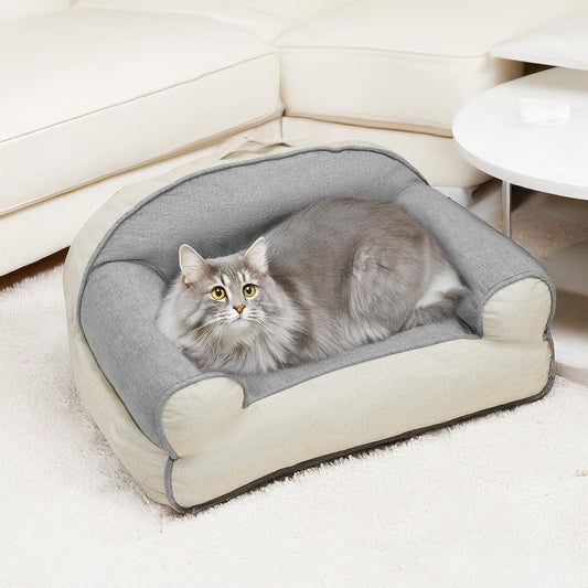 Fluffy Cat Sofa for Indoor Cats