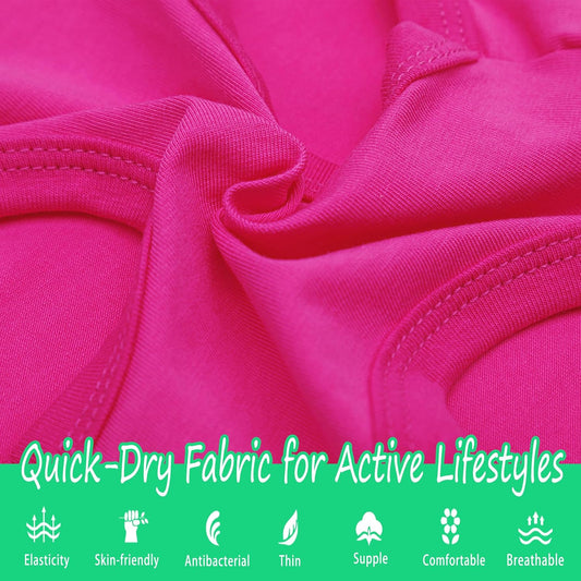 Paiaite Dog Clothes Fashionable Sleeveless Pet Vest: 'Little Miss Sassy' Printed Cotton Dog Shirt, Ideal for Small, Medium, and Large Breeds, Ensuring Comfort and Breathability Rose Red M