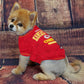 PET SHIRT for Dogs & Cats - NFL KANSAS CITY CHIEFS Dog T-Shirt, Medium. - Cutest Pet Tee Shirt for the real sporty pup