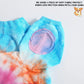Dog Cotton Colorful Pink Orange T-Shirts Soft and Stretchy Dog Shirt Pajamas Pets Clothes for Large Dogs(XL PinkOrange)