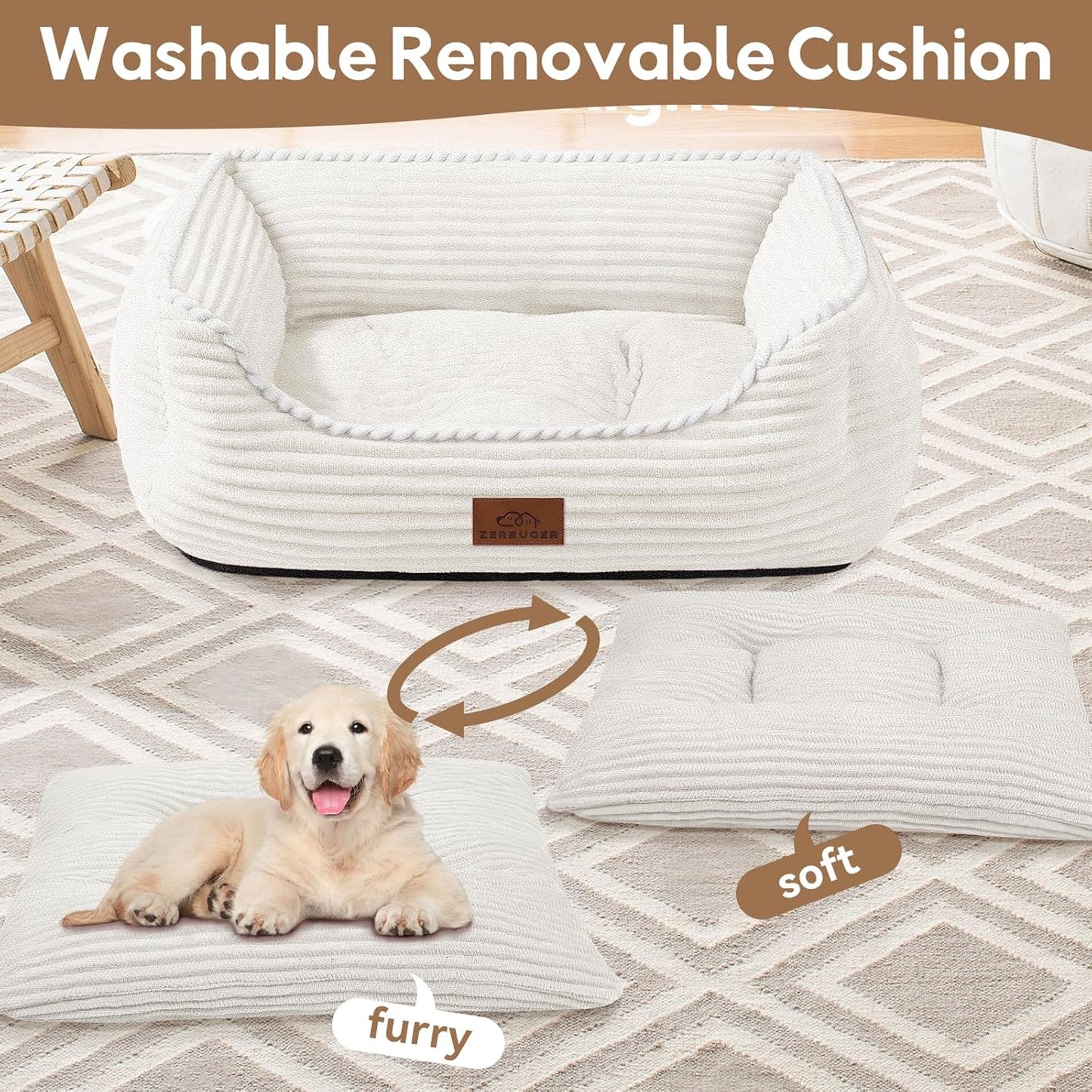 Orthopedic Dog Bed for Medium Dogs