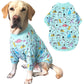Dog Cotton Colorful Pink Orange T-Shirts Soft and Stretchy Dog Shirt Pajamas Pets Clothes for Large Dogs(XL PinkOrange)