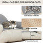 Fluffy Cat Sofa for Indoor Cats
