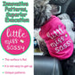 Paiaite Dog Clothes Fashionable Sleeveless Pet Vest: 'Little Miss Sassy' Printed Cotton Dog Shirt, Ideal for Small, Medium, and Large Breeds, Ensuring Comfort and Breathability Rose Red M