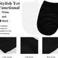2 Pack Solid Color Dog Shirts - Lightweight, Quick Dry, Breathable Pet T-Shirts for Small to Large Dogs - Stretchy, Durable, Ideal for All Seasons and Holidays.Black White S