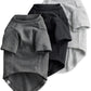Multipack 100% Organic Cotton Dog Short Sleeve T-Shirt Pet Tees for All Breeds, Gray Ombre, Medium