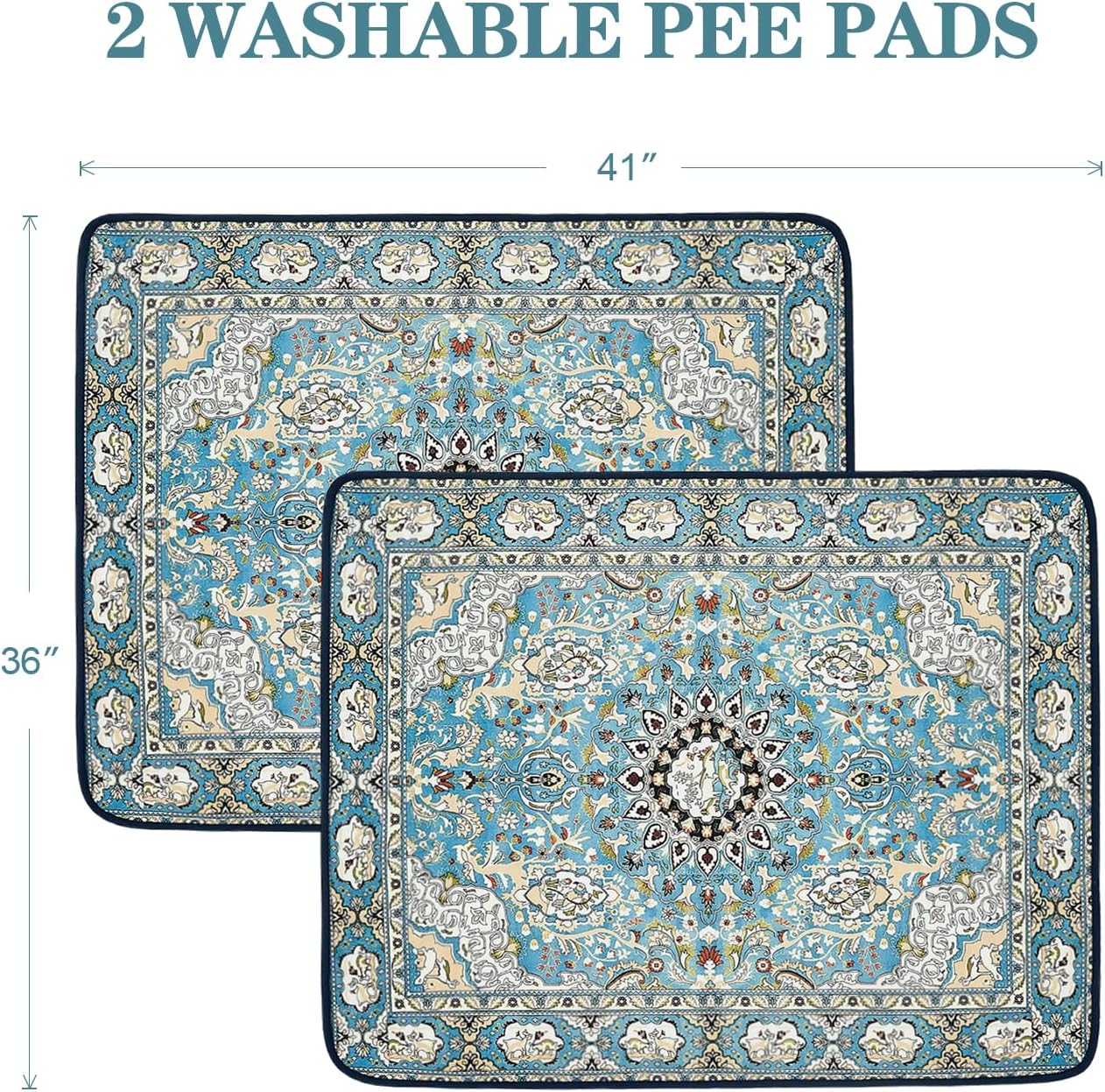 Qeils Washable Pee Pads for Dogs