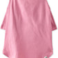 Multipack 100% Organic Cotton Dog Short Sleeve T-Shirt Pet Tees for All Breeds, Rainbow Pinks, XX-Small
