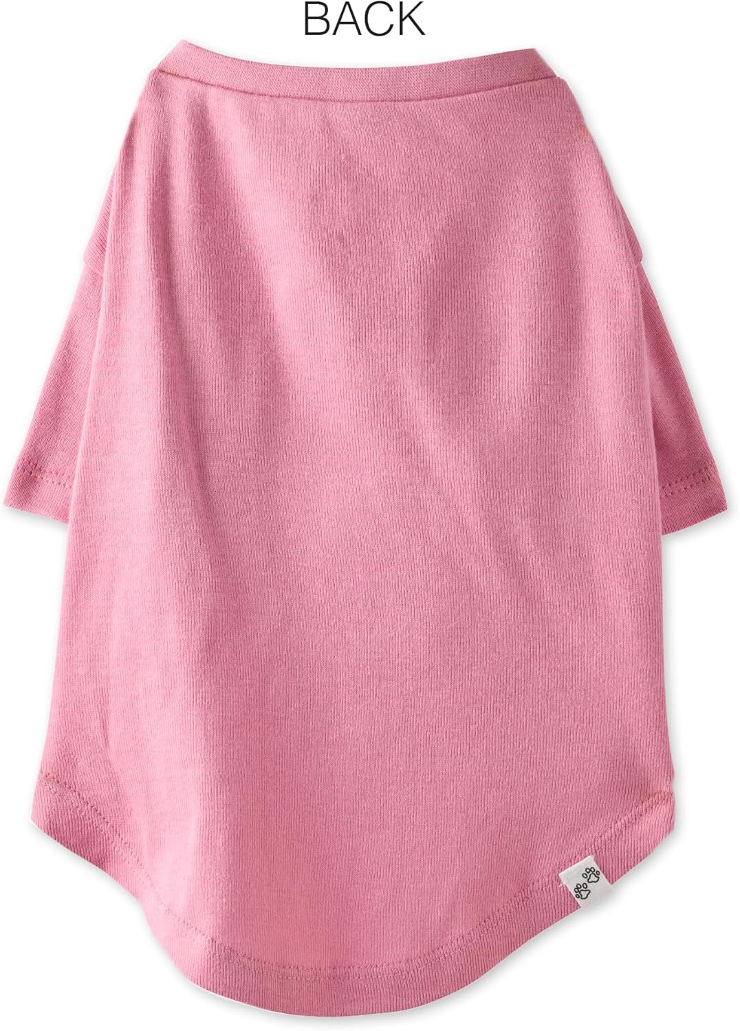 Multipack 100% Organic Cotton Dog Short Sleeve T-Shirt Pet Tees for All Breeds, Rainbow Pinks, XX-Small