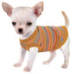 Elevate Your Pet's Comfort and Fashion: Premium 100% Cotton Rib Dog Shirt Vest for Small Breeds Like Chihuahuas, Yorkies, and Puppies .Year-Round Style with Tank-Style Puppy Attire Pink X-Small
